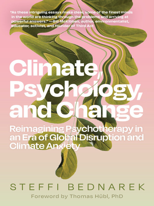 Title details for Climate, Psychology, and Change by Steffi Bednarek - Available